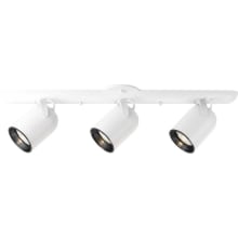 Directional 3 Light Fixed Rail Ceiling/Wall Fixture