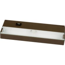 Hide-a-Lite III 9-1/2" Undercabinet Xenon Fixture with Frosted Tempered Glass Lens