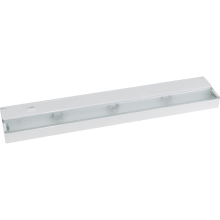 Hide-a-Lite III 18" Three-Light Undercabinet Xenon Fixture with Frosted Tempered Glass Lens