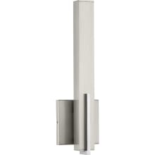 Planck 16" Tall Integrated LED Bathroom Sconce