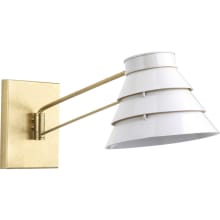 Onshore Single Light 12" Tall Wall Sconce by Jeffrey Alan Marks