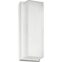 Hard-Nox 1 Light 12" Tall Outdoor Wall Sconce with Acrylic Diffuser