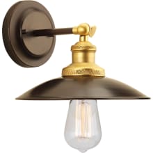 Archives Adjustable Swivel Wall Sconce with 1 Light - 7" Tall