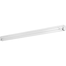 Modular Fluorescent Series 48" Two-Light Energy Star Qualified Utility Strip Light with 120V NPF Electronic Ballast