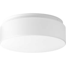 Drums and Clouds 11" Wide LED Flush Mount Ceiling Fixture / Wall Sconce with Acrylic Shade