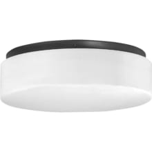 Drums and Clouds 11" Wide LED Flush Mount Ceiling Fixture / Wall Sconce with Acrylic Shade