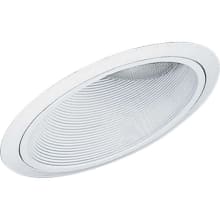 6" Baffle Trim for Sloped Ceilings and PAR30 or BR30 Lamps
