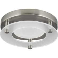 5-1/2" Wide LED Flush Mount Ceiling Fixture - 3000K and 690 Lumens