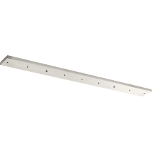 60" 5 Light Pendant Flush Canopy Kit