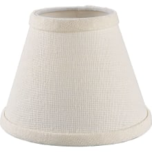 5"x 5" Replacement Shade with 7/8" Candle Fitter - Brussels Linen