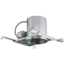 6" New Construction Recessed Housing - IC and Non-IC Rated - Airtight with Quick Connect Wiring