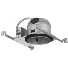 6" LED New Construction Shallow Recessed Housing - IC Rated and Airtight