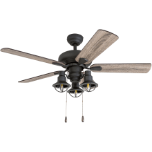 Piercy 42" 5 Blade Indoor Ceiling Fan with Light Kit Included