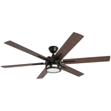 Kaliza 56" 6 Blade Indoor Ceiling Fan with Remote Control