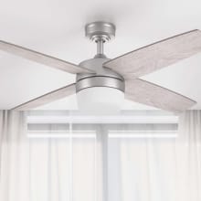 Atlas 44" 4 Blade Indoor LED Ceiling Fan with Remote Control