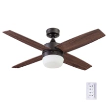 Atlas 44" 4 Blade Indoor LED Ceiling Fan with Remote Control
