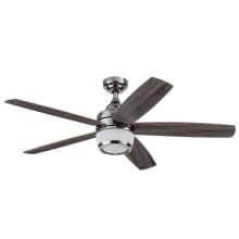 Tennyson 48" 5 Blade Indoor LED Ceiling Fan with Remote Control