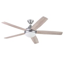 Ashby 52" 5 Blade Indoor LED Ceiling Fan with Remote Control