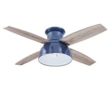 Edora 52" 4 Blade Indoor LED Ceiling Fan with Remote Control