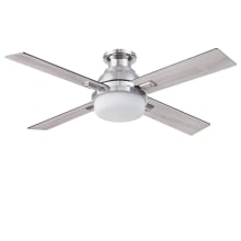 Kyrra 52" 4 Blade Indoor LED Ceiling Fan with Remote Control