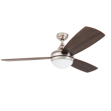 Calico 52" 3 Blade LED Indoor Ceiling Fan with Light Kit and Remote Control Included
