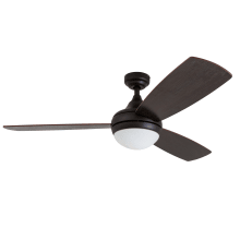 Calico 52" 3 Blade LED Indoor Ceiling Fan with Light Kit and Remote Control Included