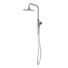 Aquarius Retrofit Shower with Shower Head, Hand Shower, Shower Arm and Hose