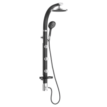 Bonzai Shower System with 8" Rainshower Head, Multifunction Handshower and 3 Body sprays