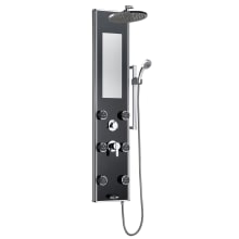 Leilani 2.5 GPM Shower Panel with Rain Shower Head, Multi-Function Hand Shower and 6 Body Sprays