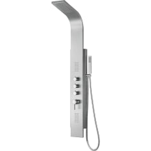 Malibu Shower Panel with 2.5 GPM Rain Shower and Single-Function Handshower and Bodysprays, with Hose