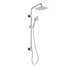 Seabreeze Retrofit Shower with Shower Head, Hand Shower, Slide Bar, Shower Arm, and Hose