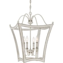 Summerford 4 Light 16" Wide Taper Candle Pendant
