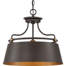 Fairview 3 Light 18" Wide Pendant with a Metal Shade