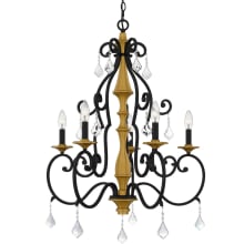 Althea 5 Light 26" Wide Crystal Candle Style Chandelier
