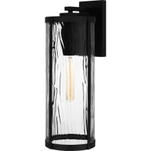 Culpo 20" Tall Wall Sconce with Water Glass Shade