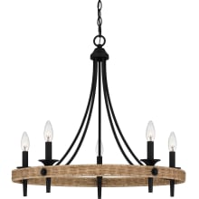 Catania 5 Light 26" Wide Taper Candle Style Chandelier