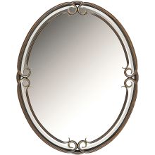 Duchess 30" x 24" Oval Decorative Mirror