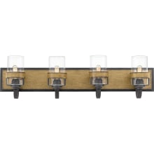 Finch 4 Light 34" Wide Bathroom Vanity Light