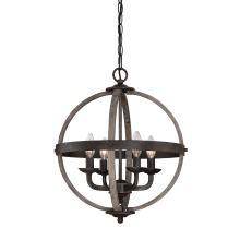 Fusion 4 Light 16-3/4" Wide Chandelier