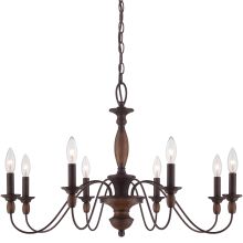 Holbrook 8 Light 29" Wide Candle Style Chandelier