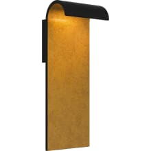 Lunar 16" Tall LED Outdoor Wall Sconce