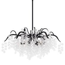 Maple 6 Light 29" Wide Abstract Chandelier