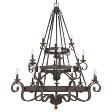 Noble 18 Light 48" Wide Taper Candle Chandelier