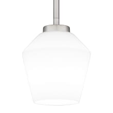 Nielson 6" Wide Mini Pendant with Etched Opal Shade