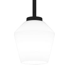 Nielson 6" Wide Mini Pendant with Etched Opal Shade