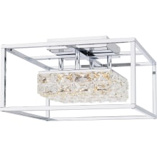 Dazzle 16" Wide Flush Mount Square Ceiling Fixture