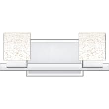Zola 2 Light 13" Wide LED Vanity Light with Bubble Glass Shades