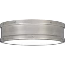 Ahoy 13" Wide LED Flush Mount Drum Ceiling Fixture