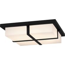 Armstrong 14" Wide Flush Mount Square Ceiling Fixture