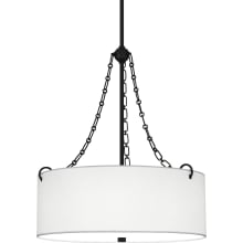 4 Light 22" Wide Multi Light Pendant